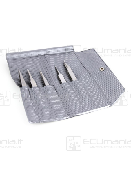 Set Micropinze Acciaio INOX, Antiacido, Antimagnetico