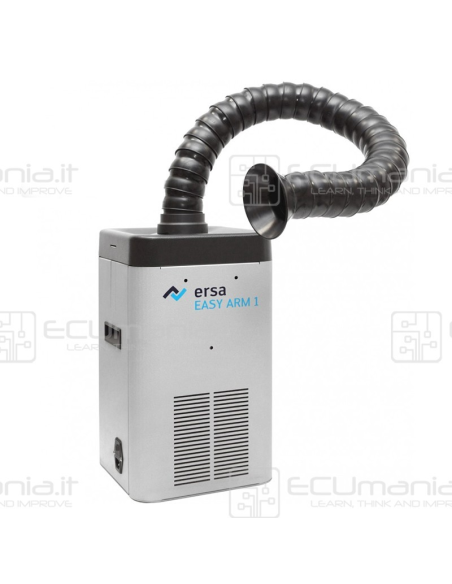 Kit aspiratore fumi EASY ARM 1, con braccio Omniflex e ugello 118mm