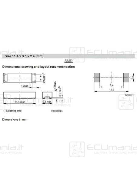 Antenna RFID KEY-IND-007, 7.20mH, 125kHz