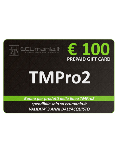 Gift Card Virtuale per prodotti TMPro2