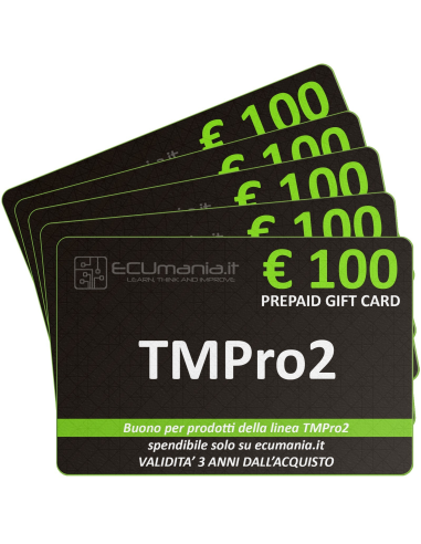 Gift Card Virtuale per prodotti TMPro2