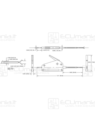 Micro Pinze E-Z-Hook X2015, NERA