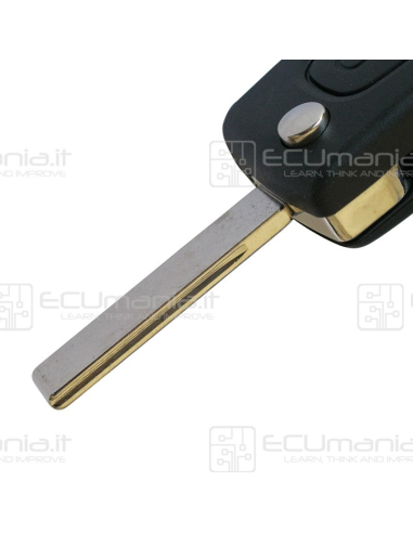 Chiave Radiocomando KRC-FIA-2B-001, Flip, 2...