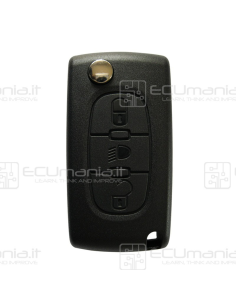 Chiave Radiocomando KRC-CIT-3B-001, Flip, 3 tasti, Fari /...