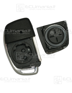 Cover Radiocomando KCO-HYU-4B-001, Flip, 4 tasti, TOY40 2