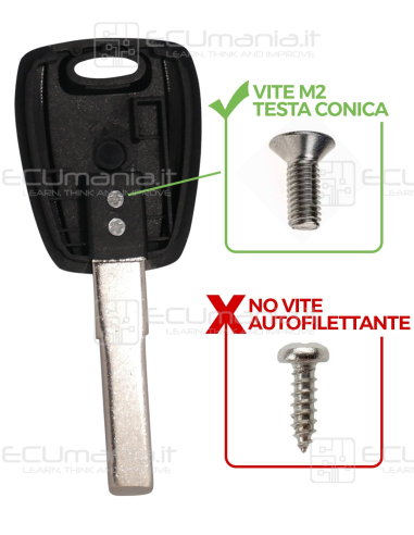 Chiave per Transponder KBK-FIA-001 / 002, GT15...