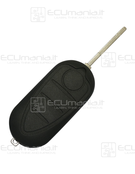 Chiave Radiocomando KRC-ALF-001, Flip, 3 tasti, SIP22, Body DELPHI