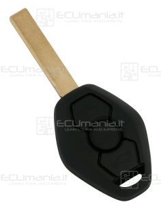 Chiave Radiocomando KRC-BMW-001, 3 tasti, HU92, EWS3