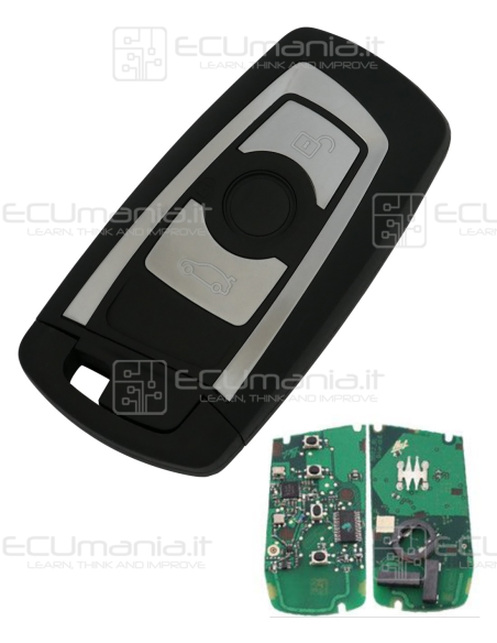 Chiave Radiocomando KRC-BMW-003, 3 tasti, HU92, CAS4 / CAS4+ / FEM