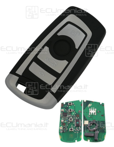 Chiave Radiocomando KRC-BMW-004, 4 tasti, HU92, CAS4 /... 2