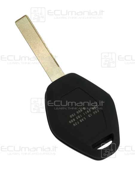 Chiave Radiocomando KRC-BMW-005, 3 tasti, HU92, CAS2