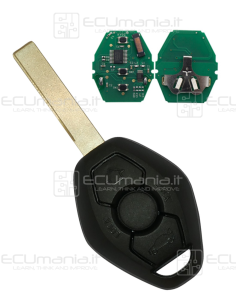 Chiave Radiocomando KRC-BMW-005, 3 tasti, HU92, CAS2 2