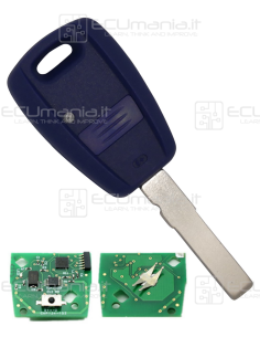 Chiave Radiocomando KRC-FIA-003, 1 tasto, SIP22, NERO / BLU 2