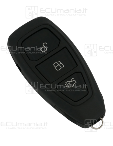 Chiave Radiocomando KRC-FOR-004, Keyless, 3 tasti, HU101