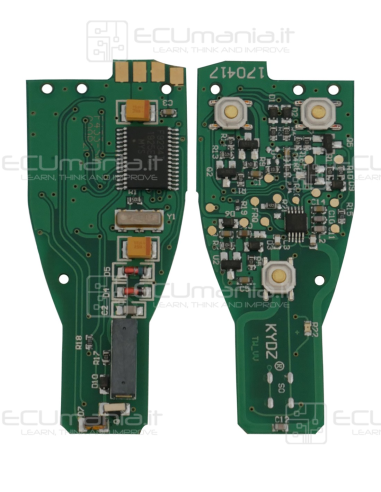Chiave Radiocomando KRC-MER-001, 3 tasti, HU64
