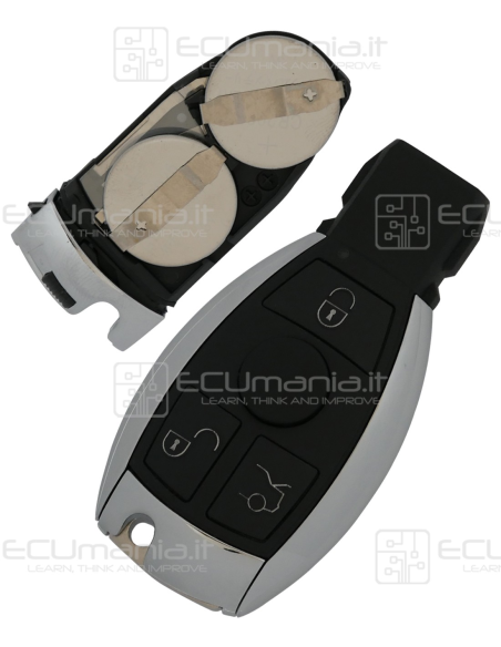 Chiave Radiocomando KRC-MER-001, 3 tasti, HU64