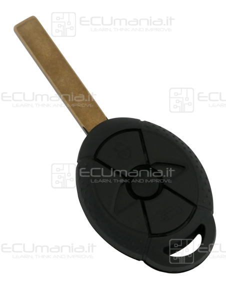 Chiave Radiocomando KRC-MIN-003, 3 tasti, HU92, EWS3