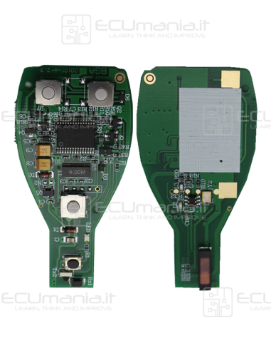 Chiave Radiocomando KRC-MER-001B, 3 tasti, HU64
