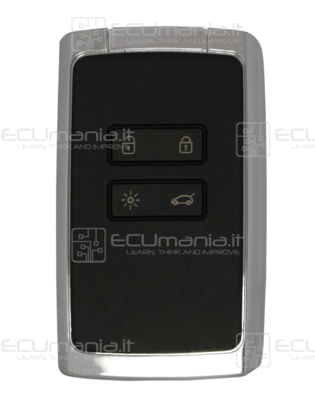 Card Radiocomando KRC-REN-009, Keyless, 4 tasti, VA2