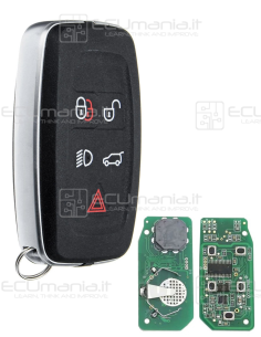 Chiave Radiocomando KRC-LAR-001, Keyless, 5 tasti 2