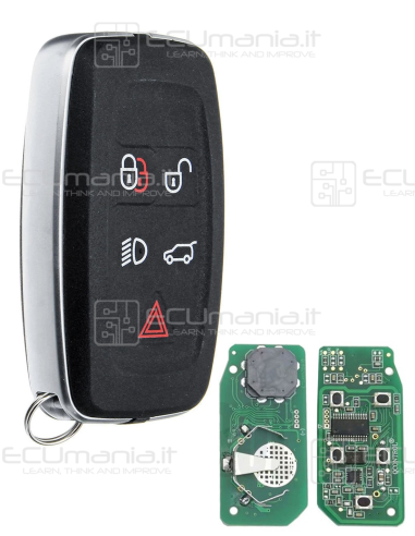 Chiave Radiocomando KRC-LAR-001, Keyless, 5 tasti