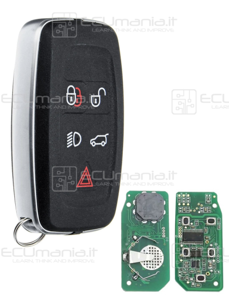 Chiave Radiocomando KRC-LAR-001, Keyless, 5 tasti