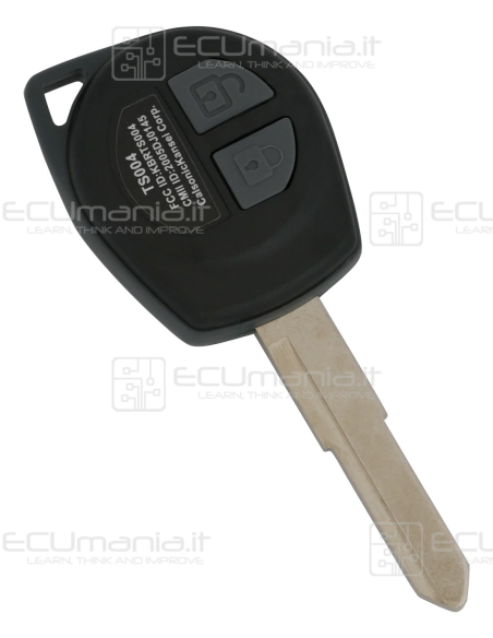 Chiave Radiocomando KRC-SUZ-001, 2 tasti, HU133