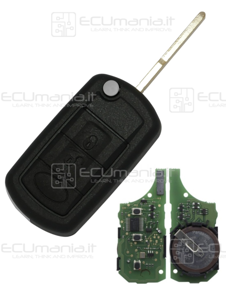 Chiave Radiocomando KRC-LAR-003, Flip, 3 tasti, HU101