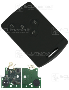 Card Radiocomando KRC-REN-004, Keyless, 4 tasti, VA2 2