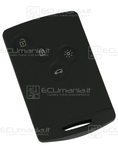 Card Radiocomando KRC-REN-003, Keyless, 4 tasti, VA2