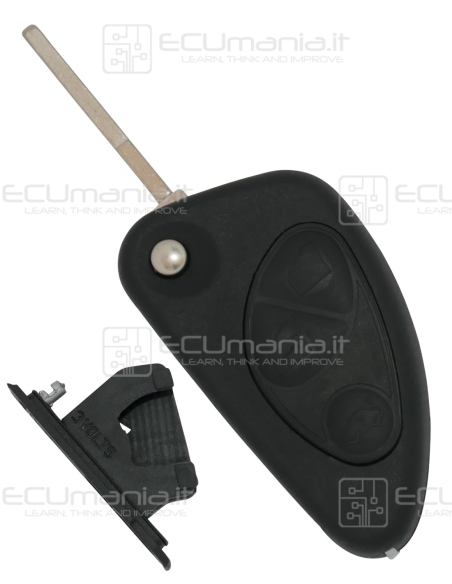 Cover Radiocomando KCO-ALF-3B-002 / 003, Flip, 3 tasti, SIP22