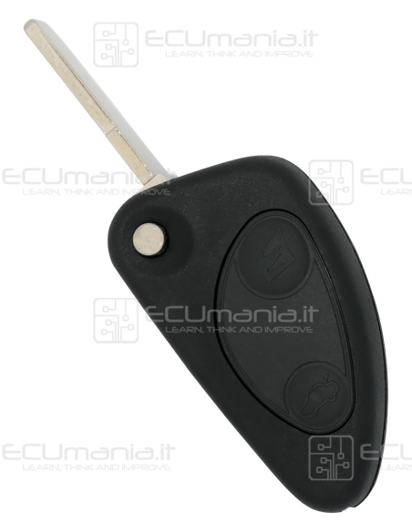 Cover Radiocomando KCO-ALF-2B-001 / 002, Flip, 2 tasti, SIP22