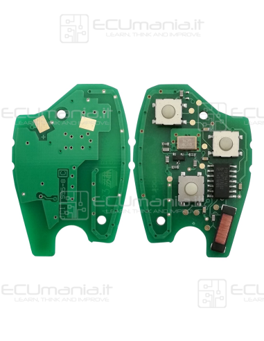 Chiave Radiocomando KRC-REN-010, PCF7947, 3...