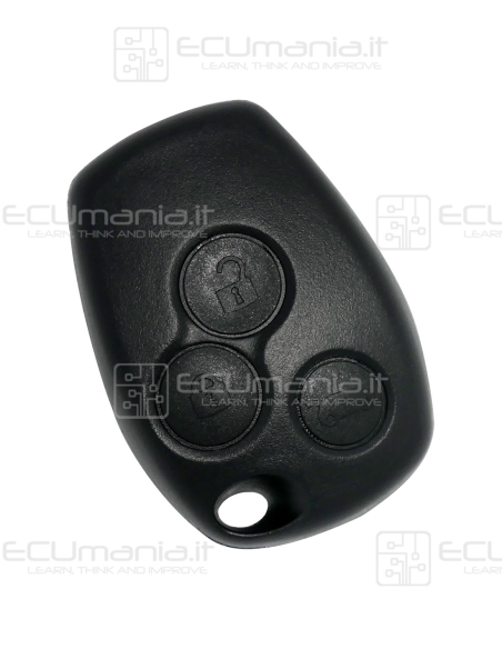 Chiave Radiocomando KRC-REN-010, PCF7947, 3 tasti, per lama VA2