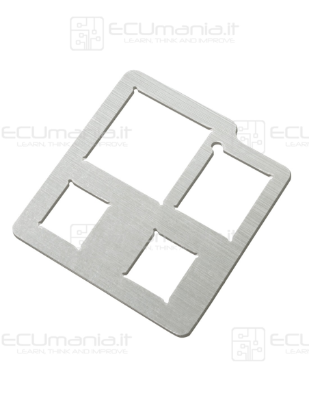 Dima di posizionamento NAND Micron NQ278 / NW190, 9 x 11mm, BEMFIX-DIM-001, in Acciaio Inox, Antimagnetica, Antiacido