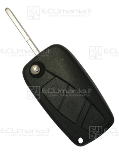 Chiave Radiocomando KRC-FIA-006, Flip, 3 tasti, ID48,...
