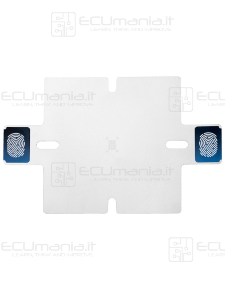 Stencil per Reballing VFBGA63, BEMFIX-STNL-VFBGA63, in Acciaio Inox, Antiacido