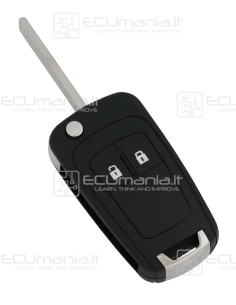 Cover Radiocomando KCO-OPE-2B-002, Flip, 2 tasti, HU100