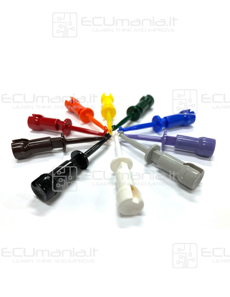 Micro Pinza XM, E-Z-Hook Micro Hook, 10 colori