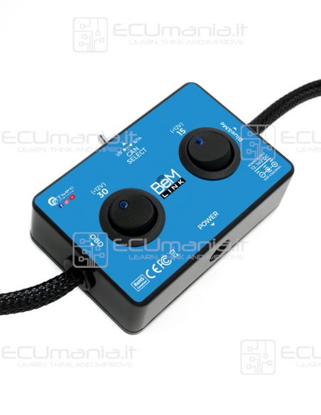 BeM LINK, supporto adattatore per unità Blue&Me con alimentatore esterno