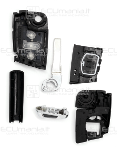 Cover Radiocomando KCO-VWA-3B-001, Flip, 3 tasti, HU66 2