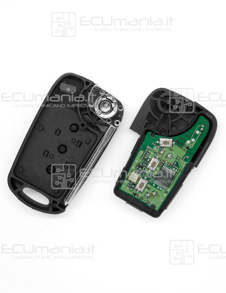 Chiave Radiocomando KRC-HYU-003, Flip 3 tasti, ID 4D60 80bit, 433MHz, TOY40