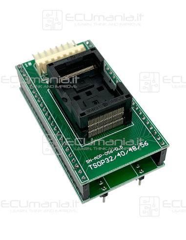 Adattatore TSOP56 per XGecu PRO T56, compatibile con formati TSOP56/48/40/32