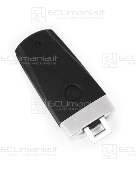 Chiave Radiocomando KRC-VWA-002, Flip 3 tasti, ID48 CAN, 433MHz, Lama emergenza HU66, compatibile con 3C0959752BA