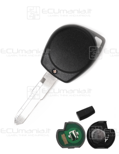 Chiave Radiocomando KRC-SUZ-002, 2 tasti, HU133, 434MHz 2