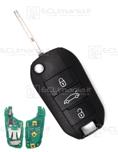 Chiave Radiocomando KRC-CIT-005x, 3 tasti,...