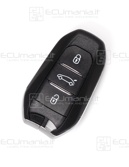 Chiave Radiocomando KRC-CIT-003x, Keyless, 3 tasti, VA2 / HU83, 434MHz, Transponder Hitag2 PCF7953 / Hitag AES 4A