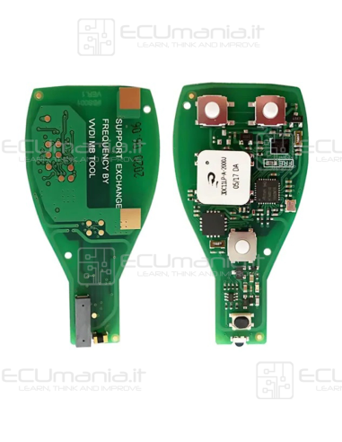 Chiave Radiocomando KRC-MER-001D, 3 tasti,...