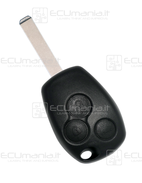 Chiave Radiocomando KRC-REN-012, 3 tasti, VA2