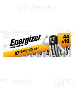 Batteria Energizer Alcalina Professionale Stilo AA, 1.5V,... 2